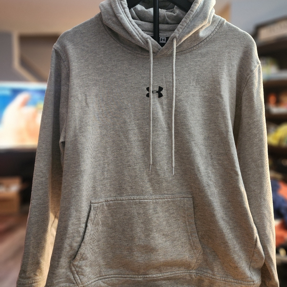 Under Armour Womens Light Gray Hoodie